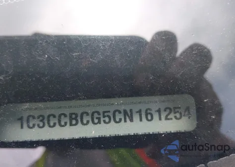 2012 Chrysler 200 Limited z USA, uszkodzony, nr VIN 1C3CCBCG5CN161254